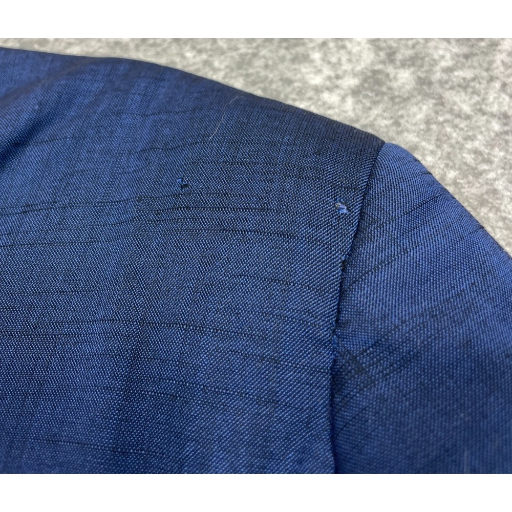John Varvatos Star USA Blazer Blue 44R Sport Coat Jacket - Picture 3 of 16